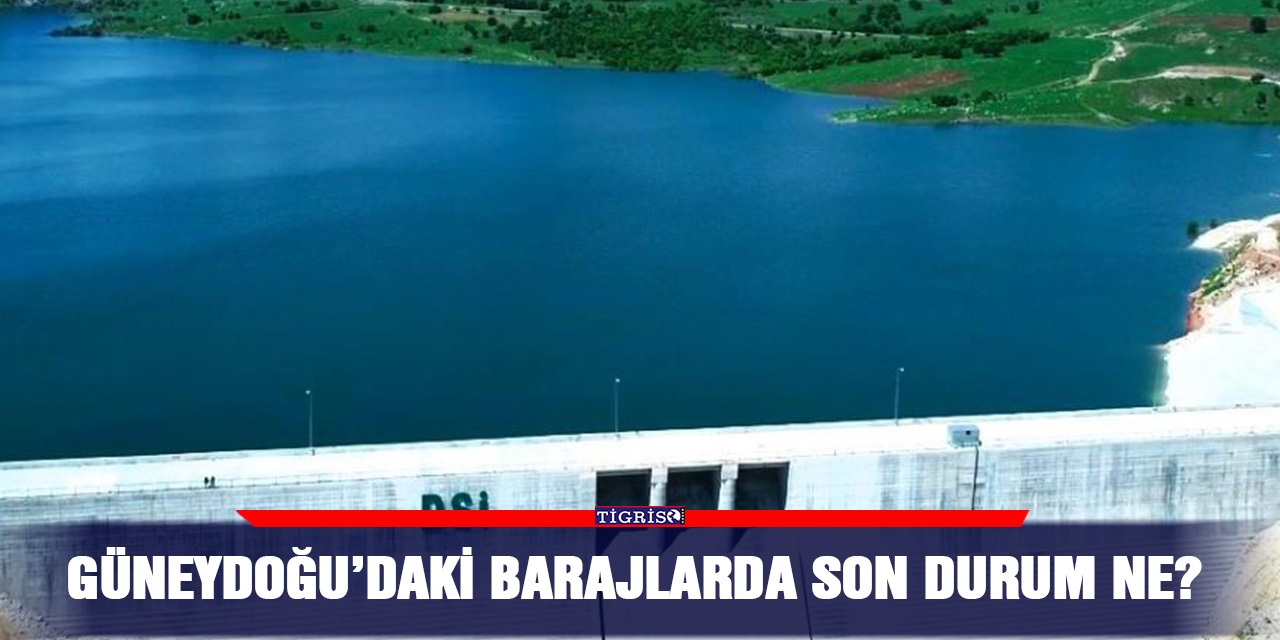 Güneydoğu’daki barajlarda son durum ne?