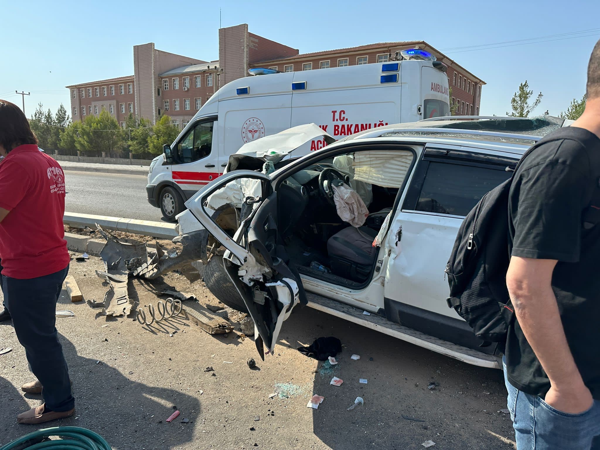 Mardin’de kaza; 5 yaralı