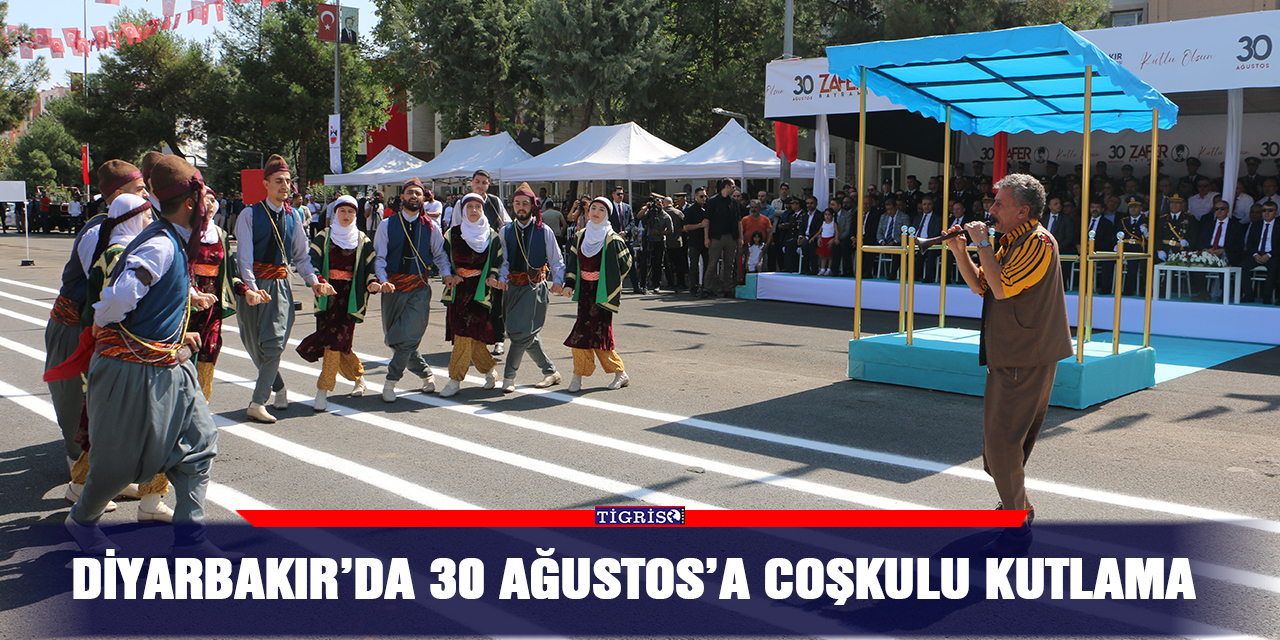 Diyarbakır’da 30 Ağustos’a coşkulu kutlama