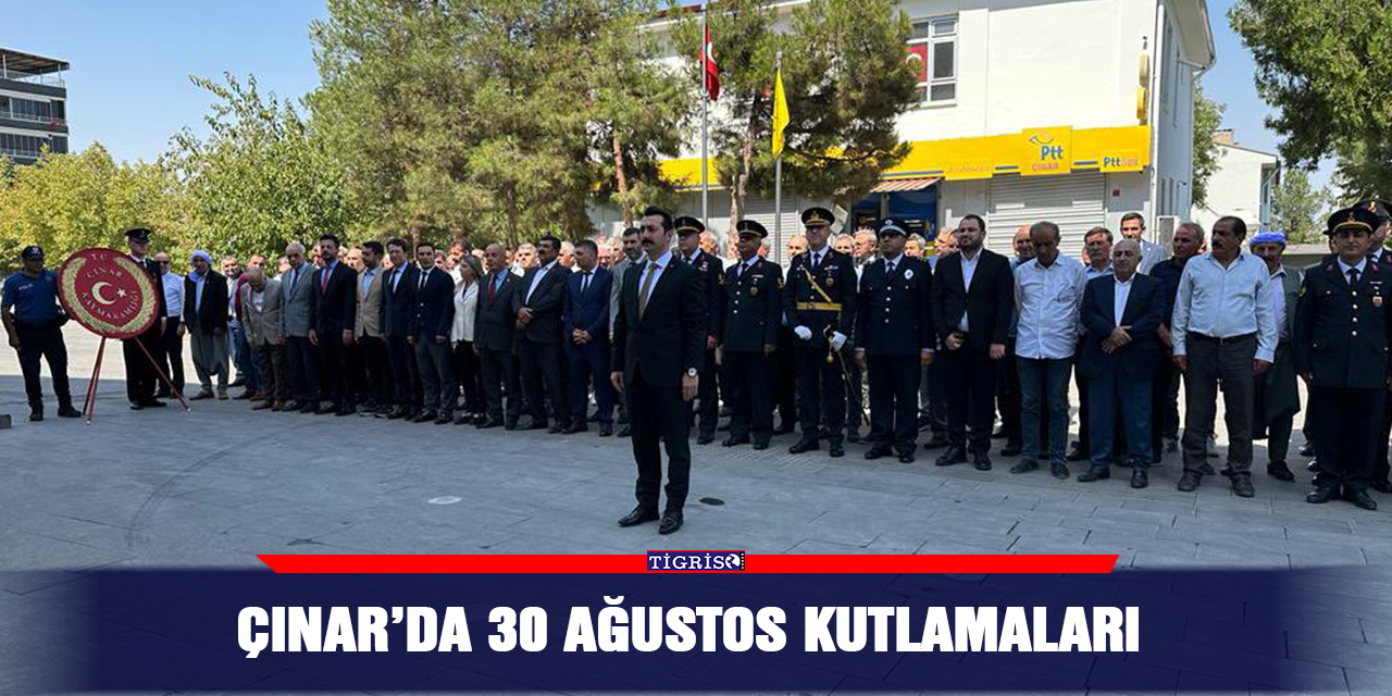 Çınar’da 30 Ağustos kutlamaları