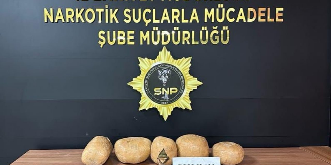 12 kilo sentetik uyuşturucu ele geçirildi