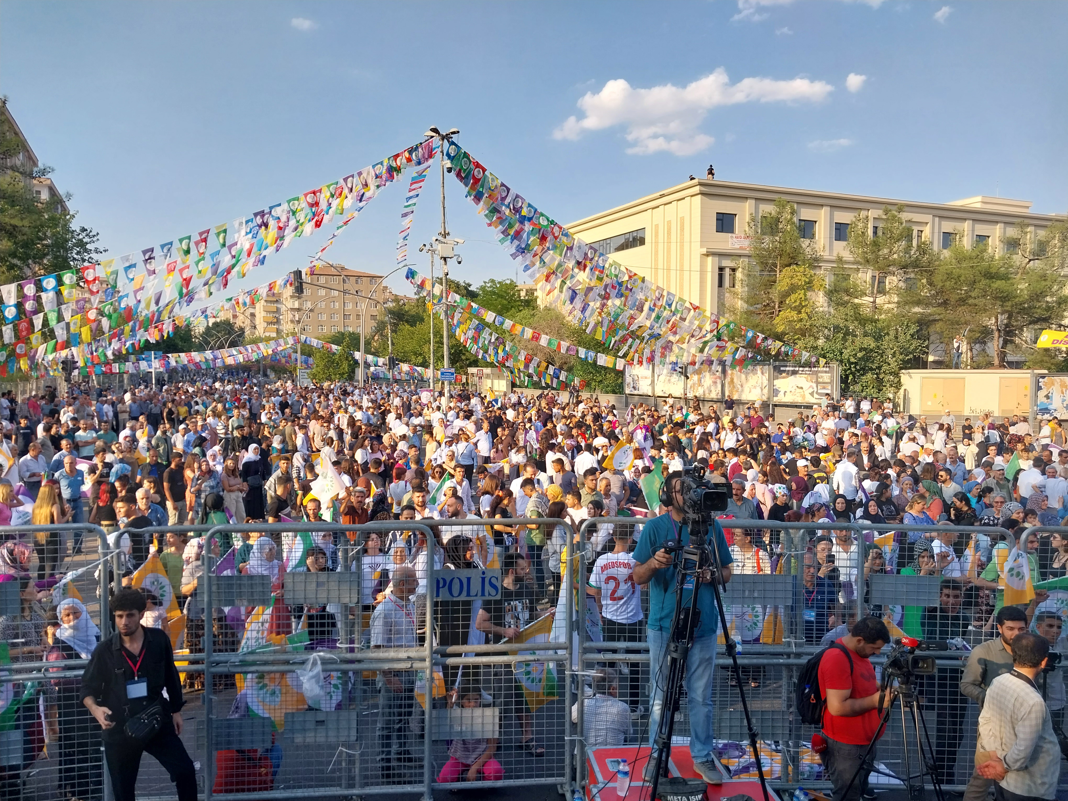Diyarbakır 1 Eylül mitingi olaysız sona erdi
