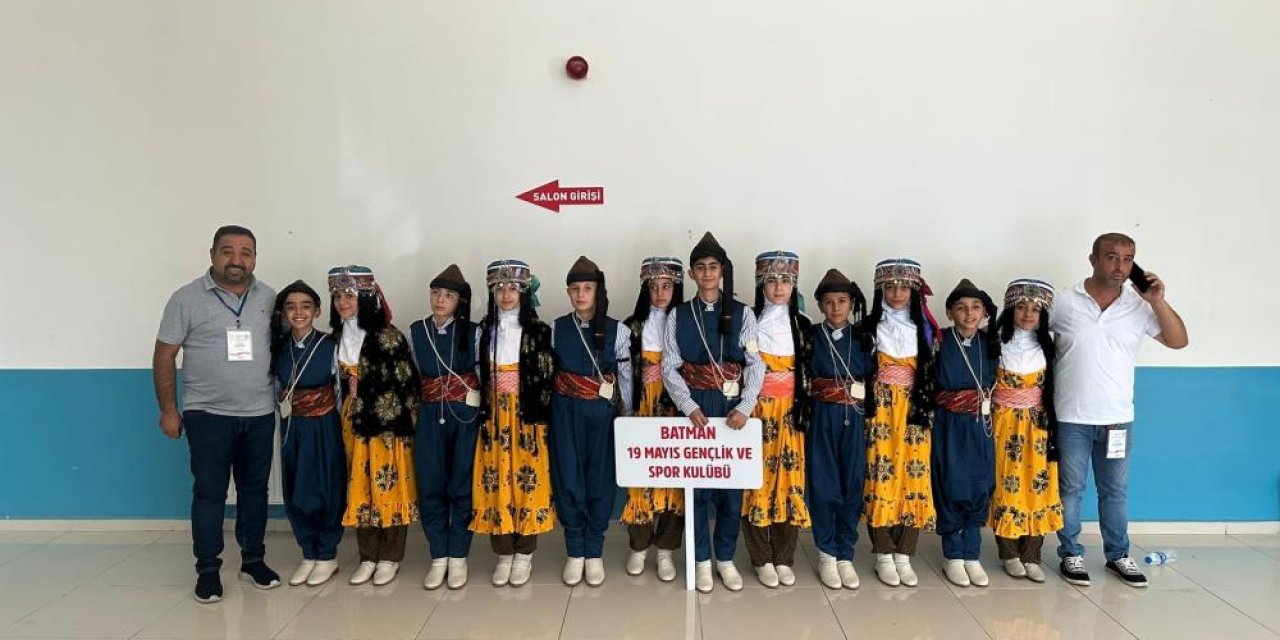 Batman'ın folklor ekipleri Türkiye finalinde