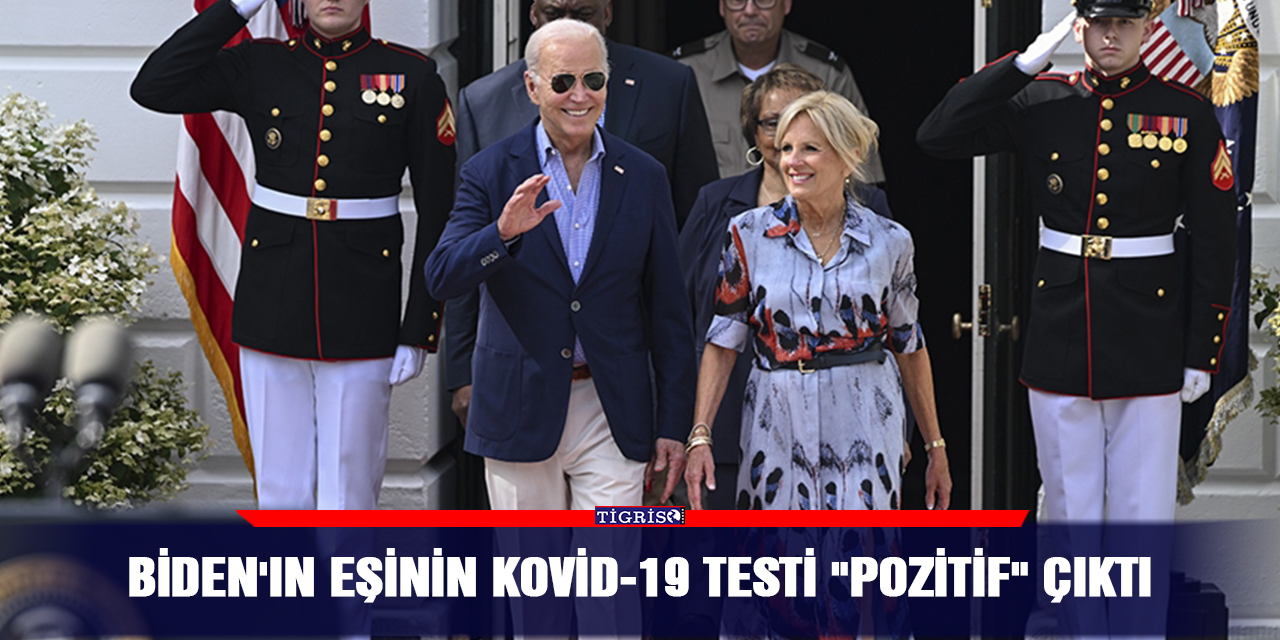 Biden'ın eşinin Kovid-19 testi "pozitif" çıktı
