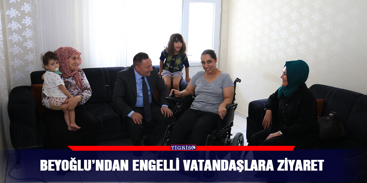 VİDEO - Beyoğlu’ndan engelli vatandaşlara ziyaret