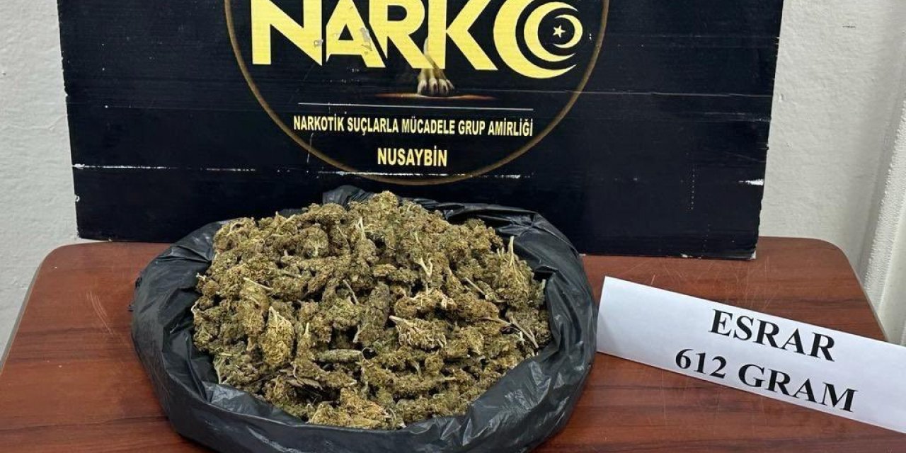 Mardin'de uyuşturucu operasyonu, 3 tutuklama