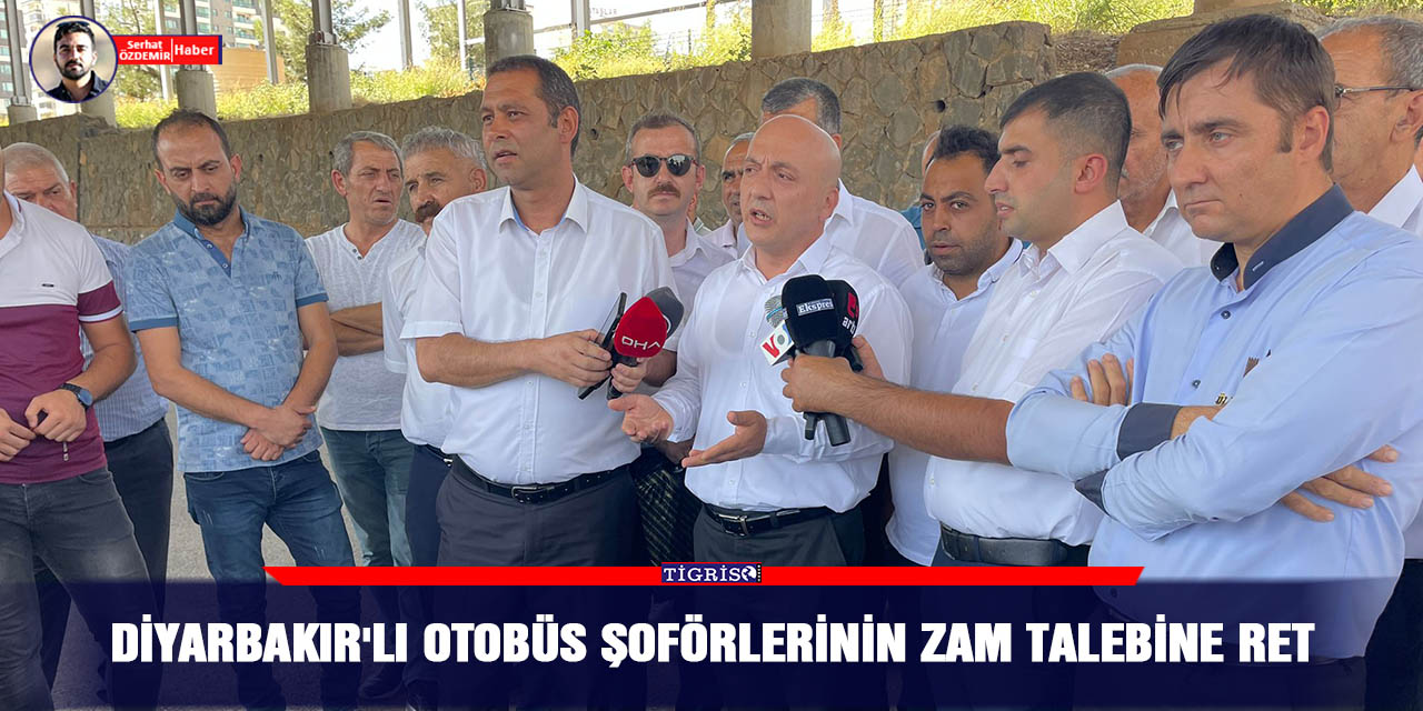 VİDEO - Diyarbakırlı otobüs şoförlerinin zam talebine ret