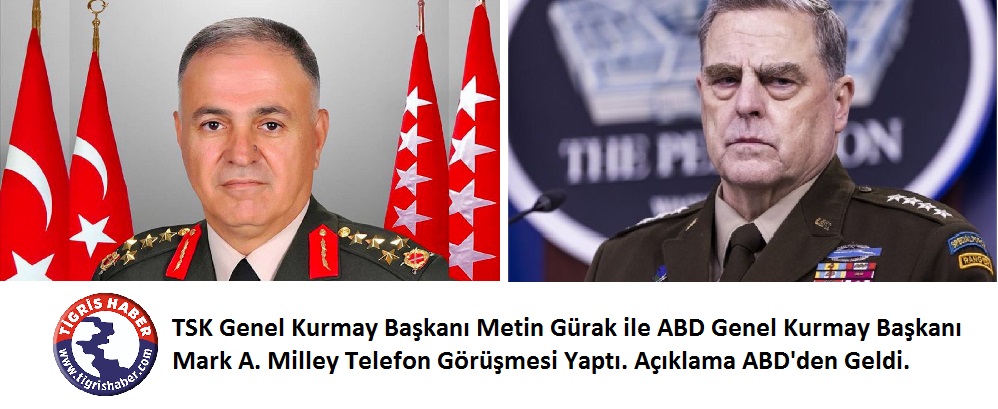 Türk ve Amerikan Genel Kurmay Başkanları görüştü