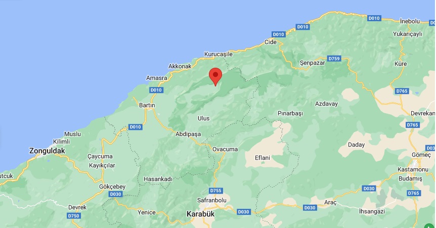 Bartın'ın Ören köyünde deprem: 3.9