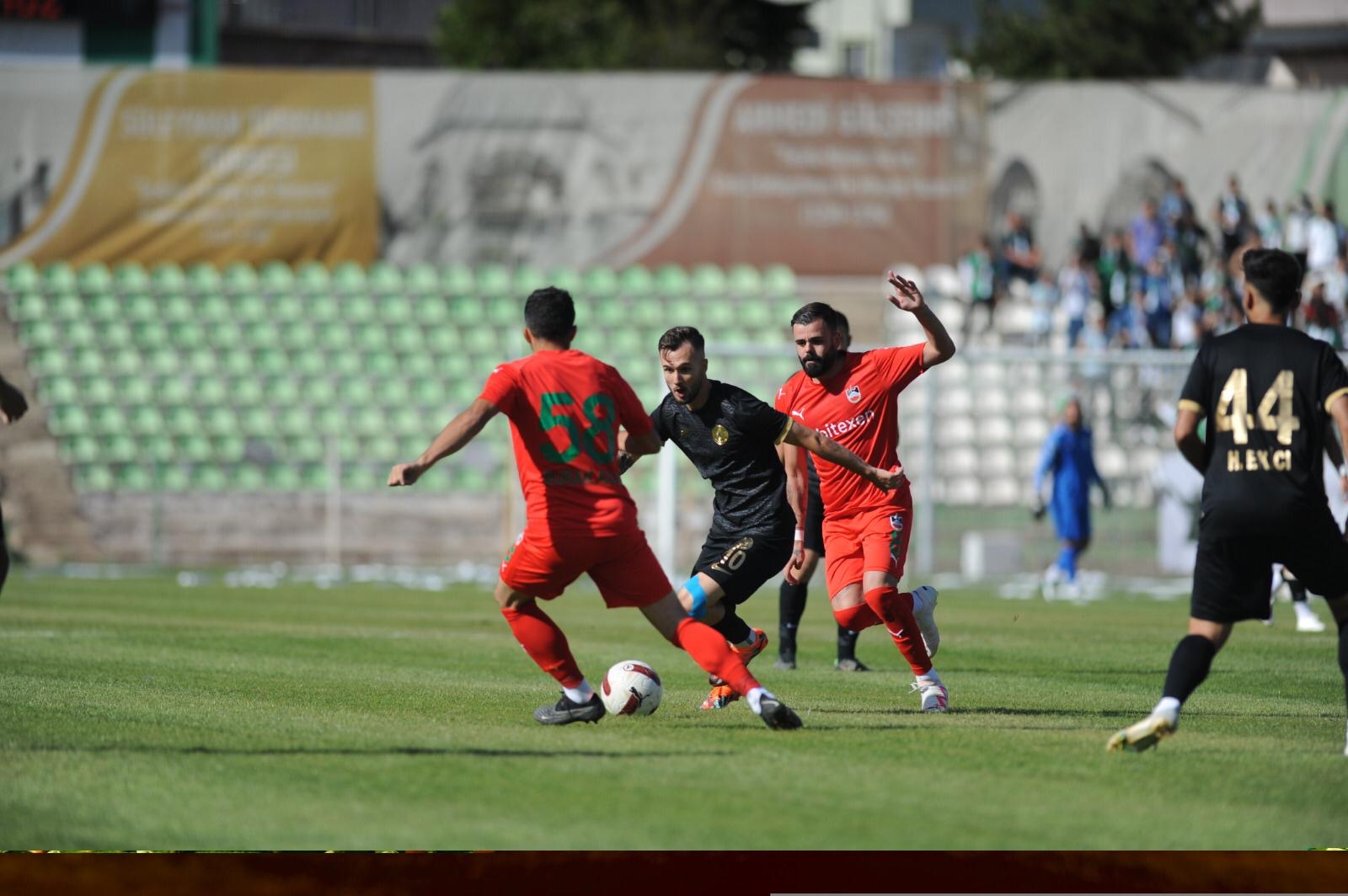 Diyarbekirspor deplasmandan 1 puanla dönüyor