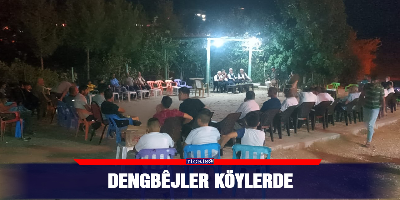 Dengbêjler köylerde