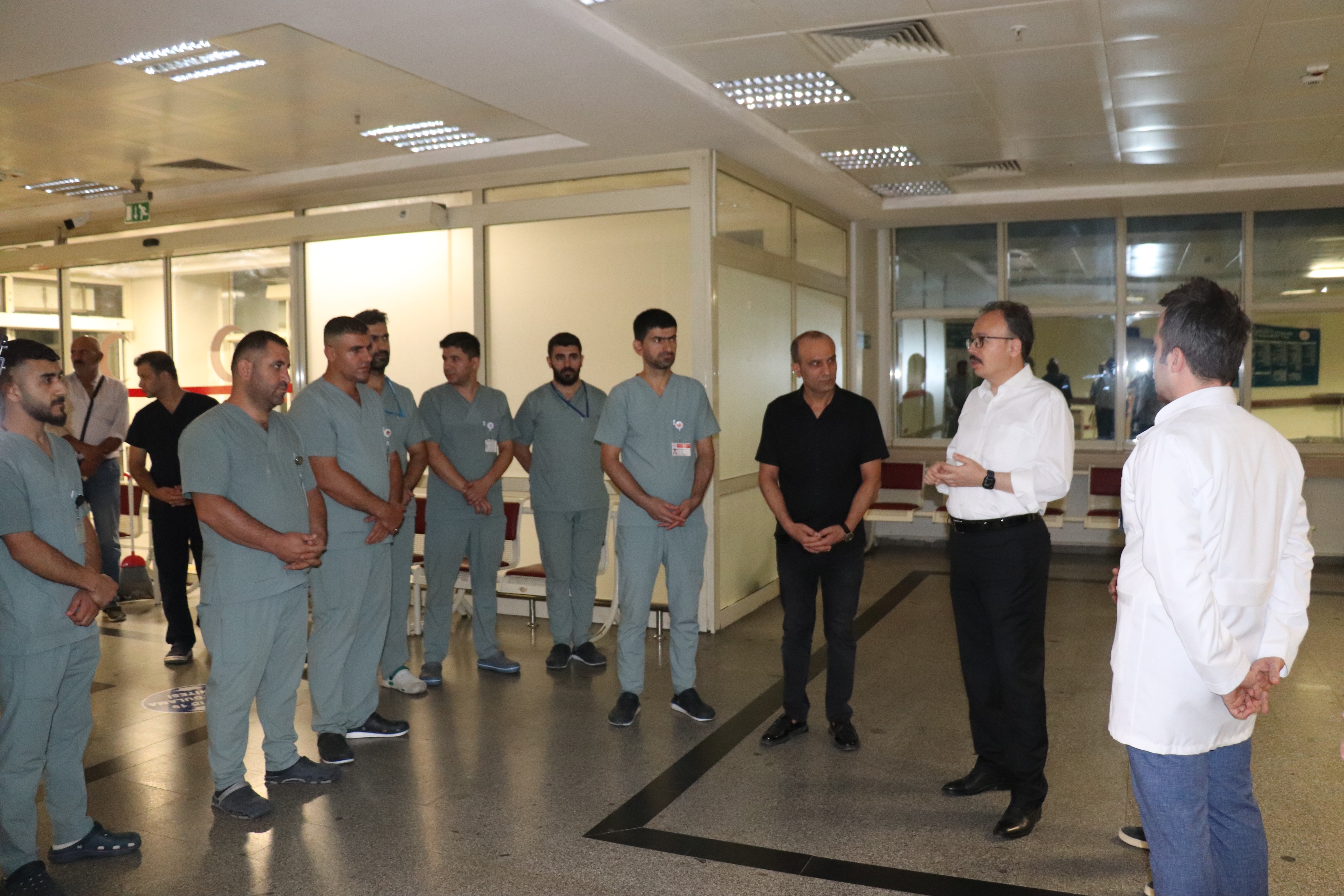 Siirt Valisi hastane denetledi