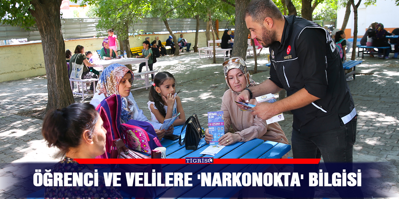 Öğrenci ve velilere 'Narkonokta' bilgisi