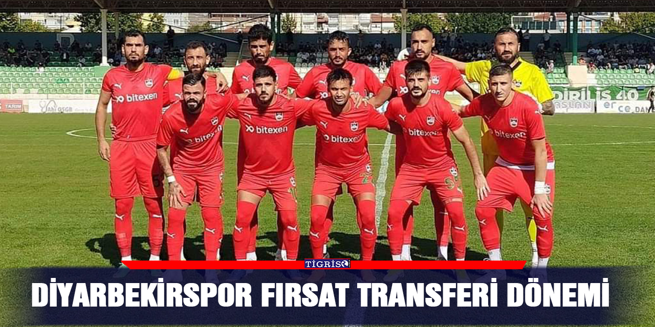 Diyarbekirspor fırsat transferi dönemi