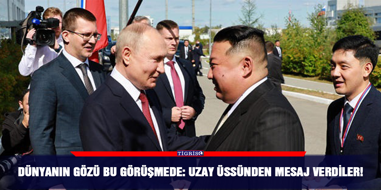 Dünyanın gözü bu görüşmede: Uzay üssünden mesaj verdiler!