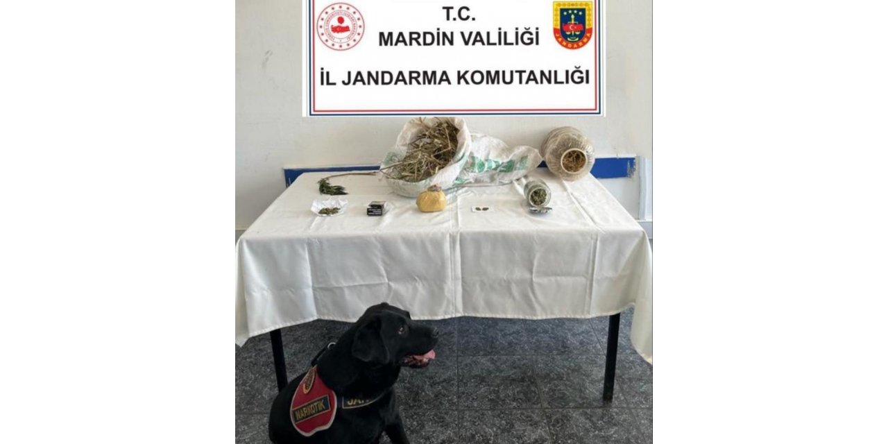 Yol kontrolünde uyuşturucu madde ele geçirildi