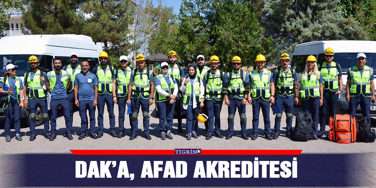 DAK’a, AFAD akreditesi