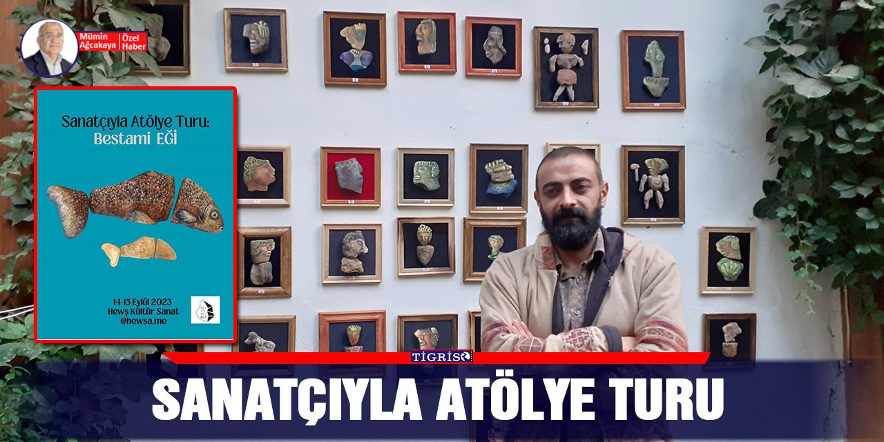 Sanatçıyla atölye turu