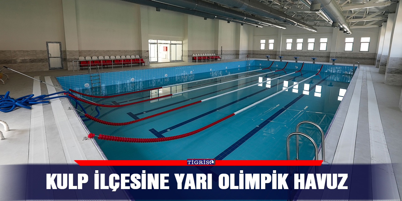Kulp ilçesine yarı olimpik havuz