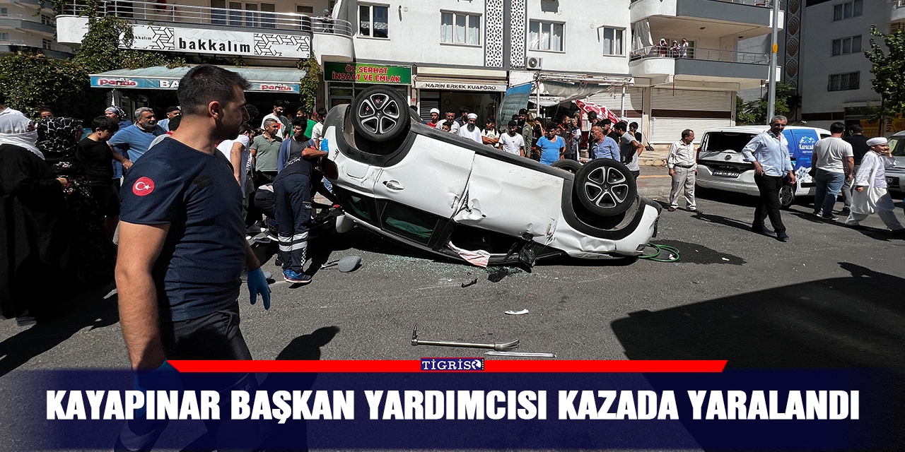 VİDEO - Kayapınar Başkan yardımcısı kazada yaralandı