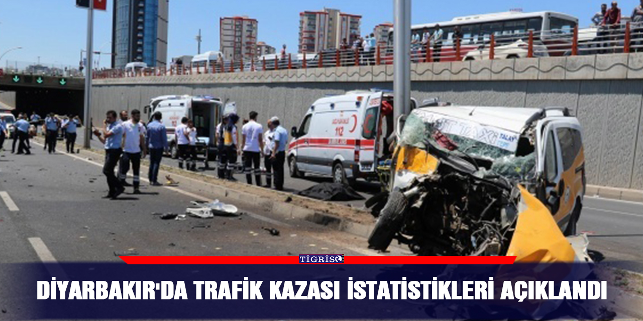 Diyarbakır'da trafik kazası istatistikleri açıklandı