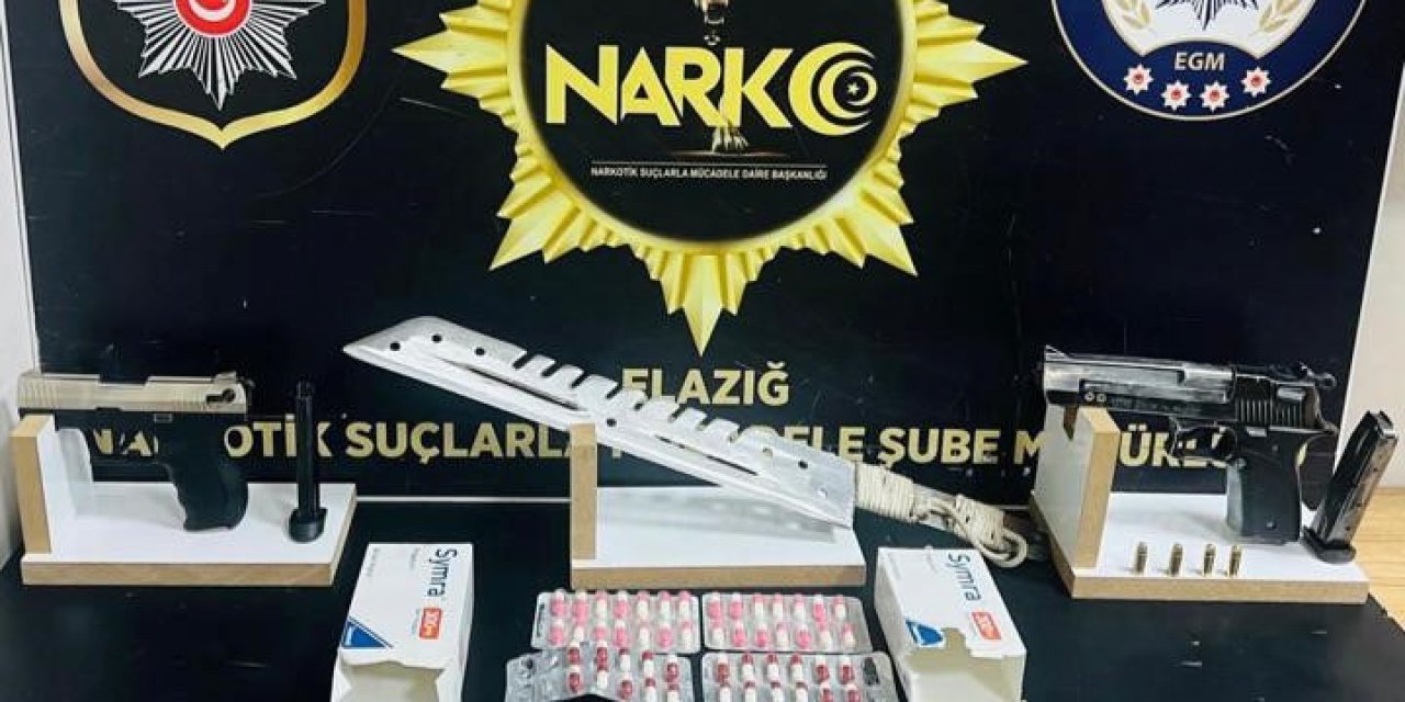 Elazığ’da 2 uyuşturucu taciri yakalandı