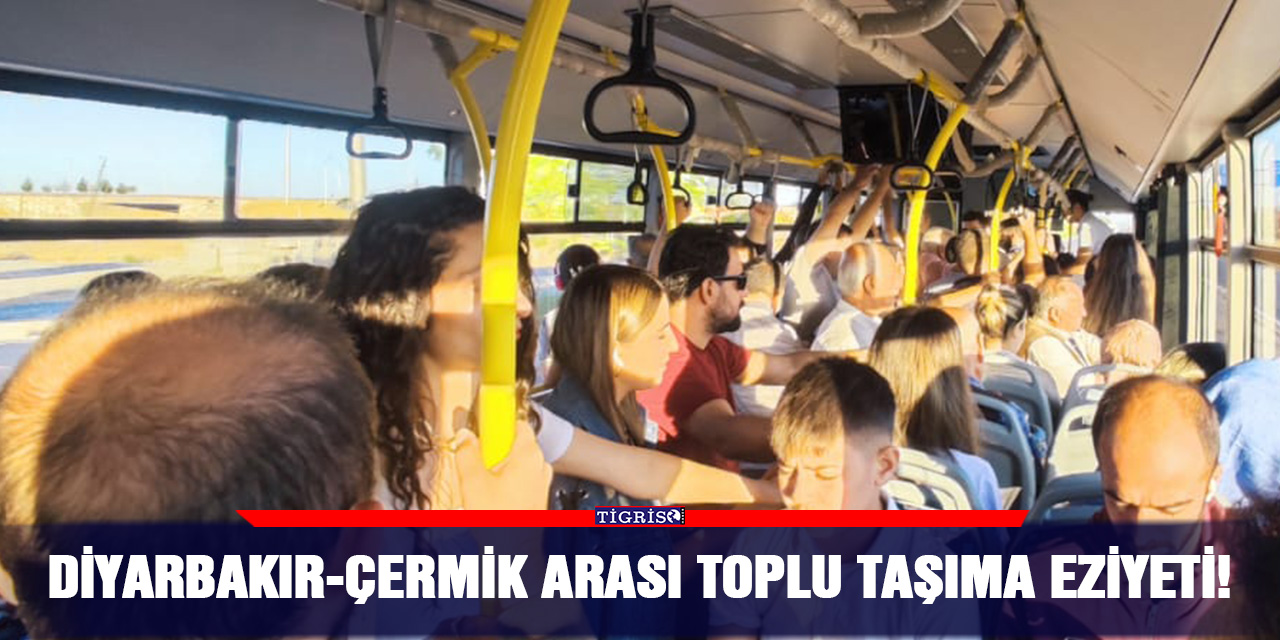 VİDEO - Diyarbakır-Çermik arası toplu taşıma eziyeti!