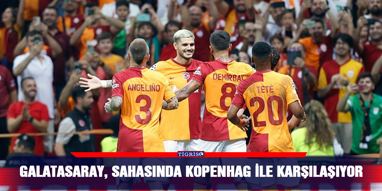 Galatasaray, sahasında Kopenhag ile karşılaşıyor