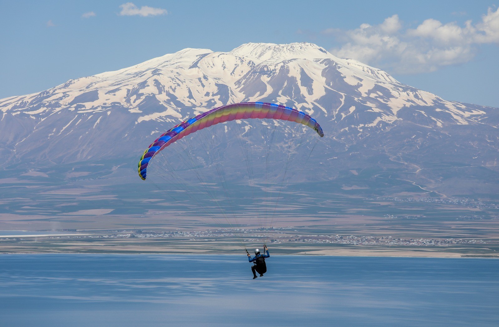 Van’da yamaç ve paramotor şampiyonası