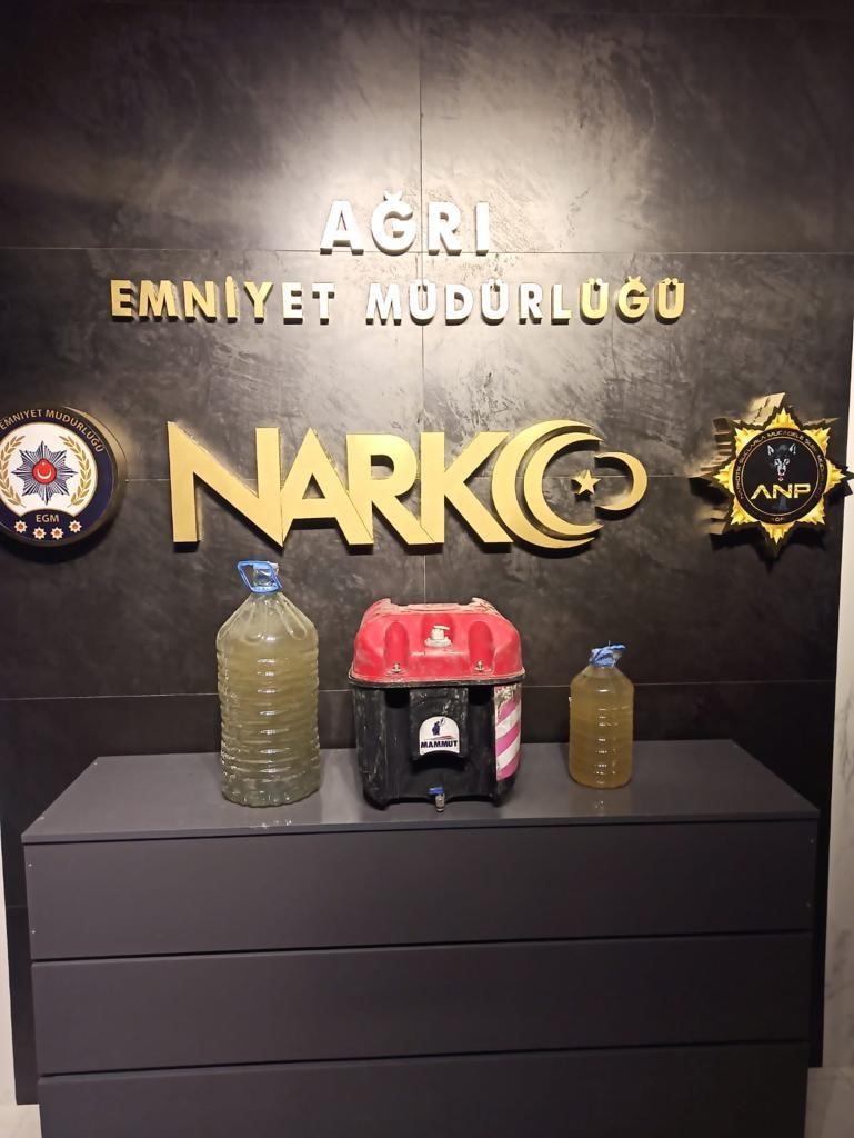 24 kilo metamfetamin ele geçirildi