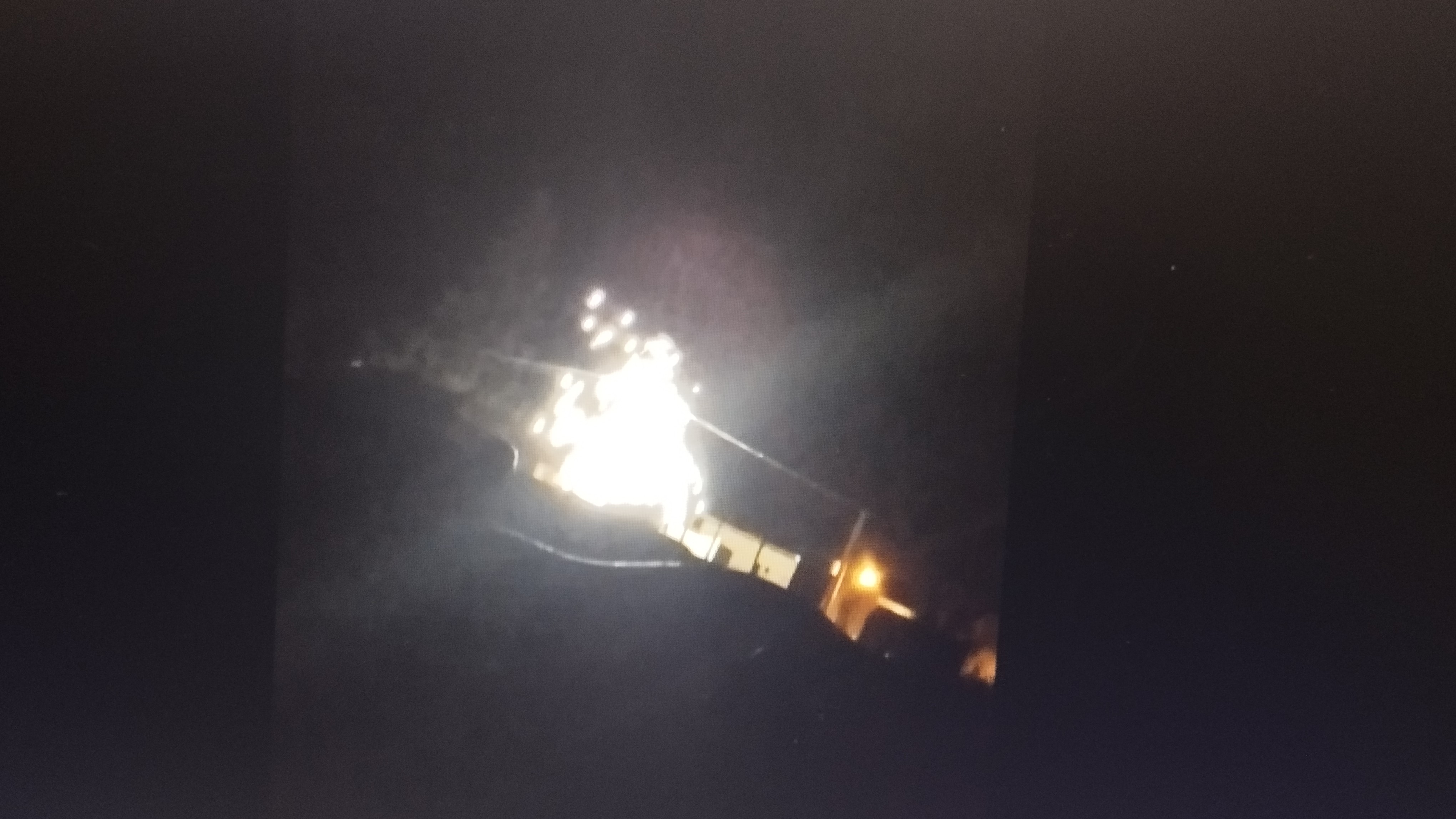 Elektrik trafosunda yangın