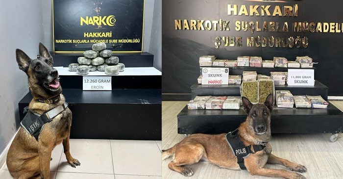 Hakkâri’de 24 kilo uyuşturucu yakalandı