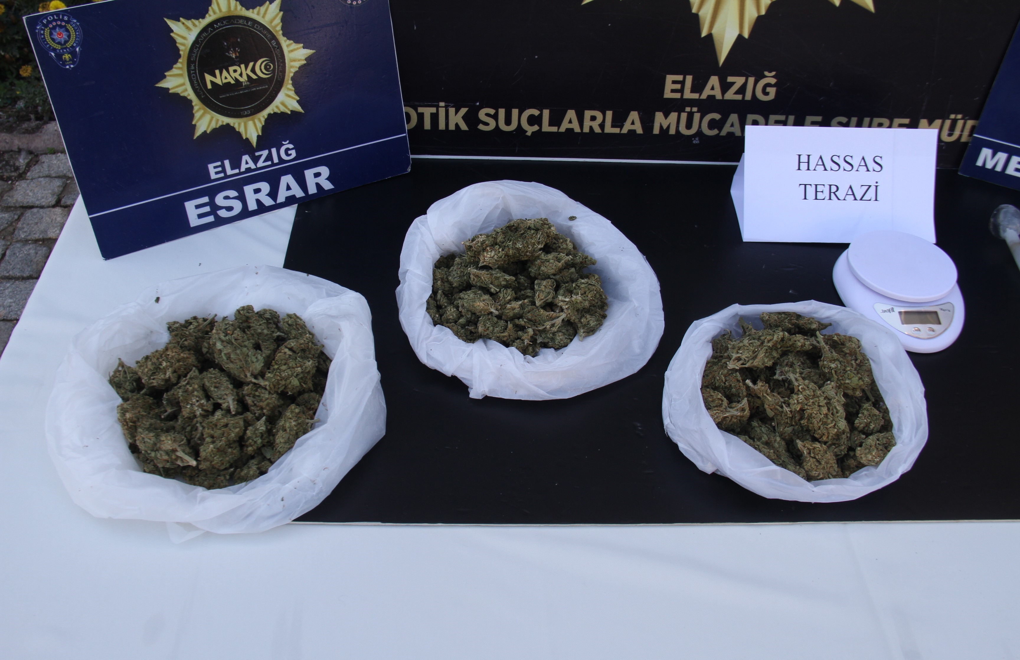 Elazığ’da uyuşturucu operasyonu