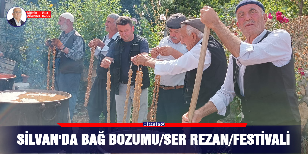 VİDEO - Silvan'da Bağ Bozumu/Ser Rezan/Festivali
