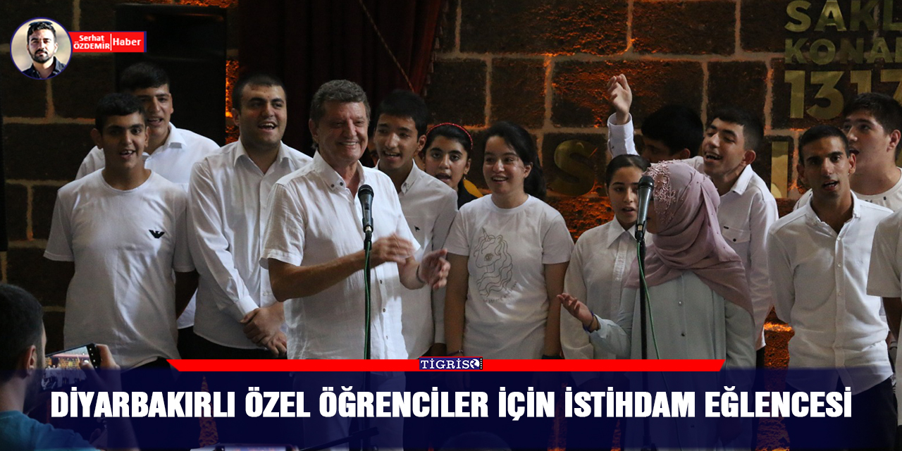 VİDEO - Diyarbakırlı özel öğrenciler için istihdam eğlencesi