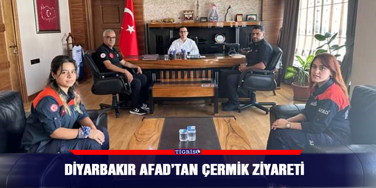 Diyarbakır AFAD’tan Çermik ziyareti