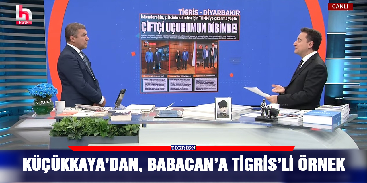 VİDEO - Küçükkaya'dan, Babacan'a Tigris'li örnek