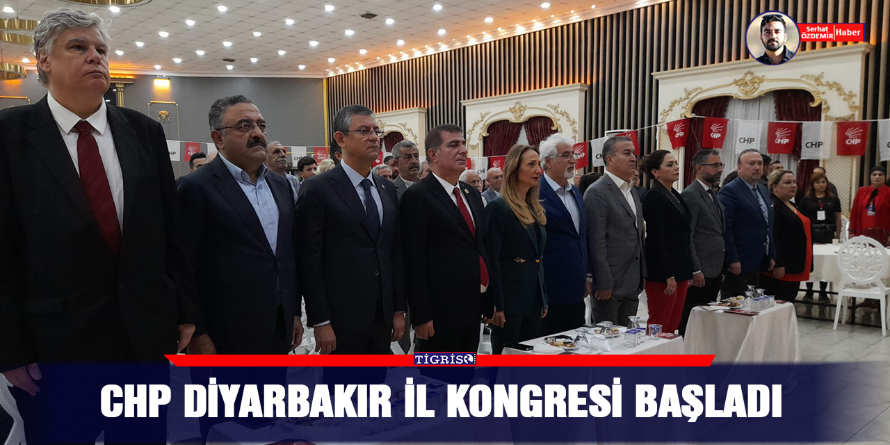 VİDEO - CHP Diyarbakır il kongresi başladı