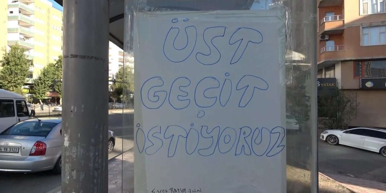 Batmanlılar üst geçit istiyor