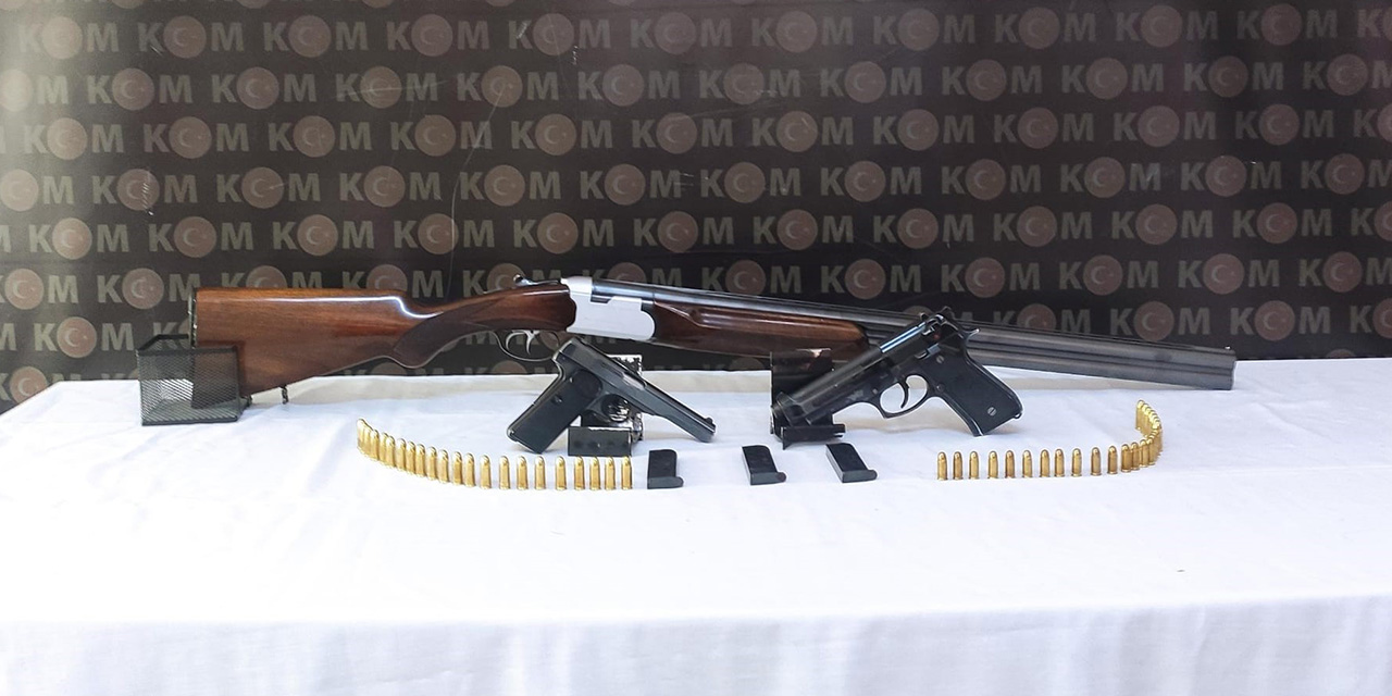 Malatya'da silah kaçakçılığı operasyonu: 4 gözaltı