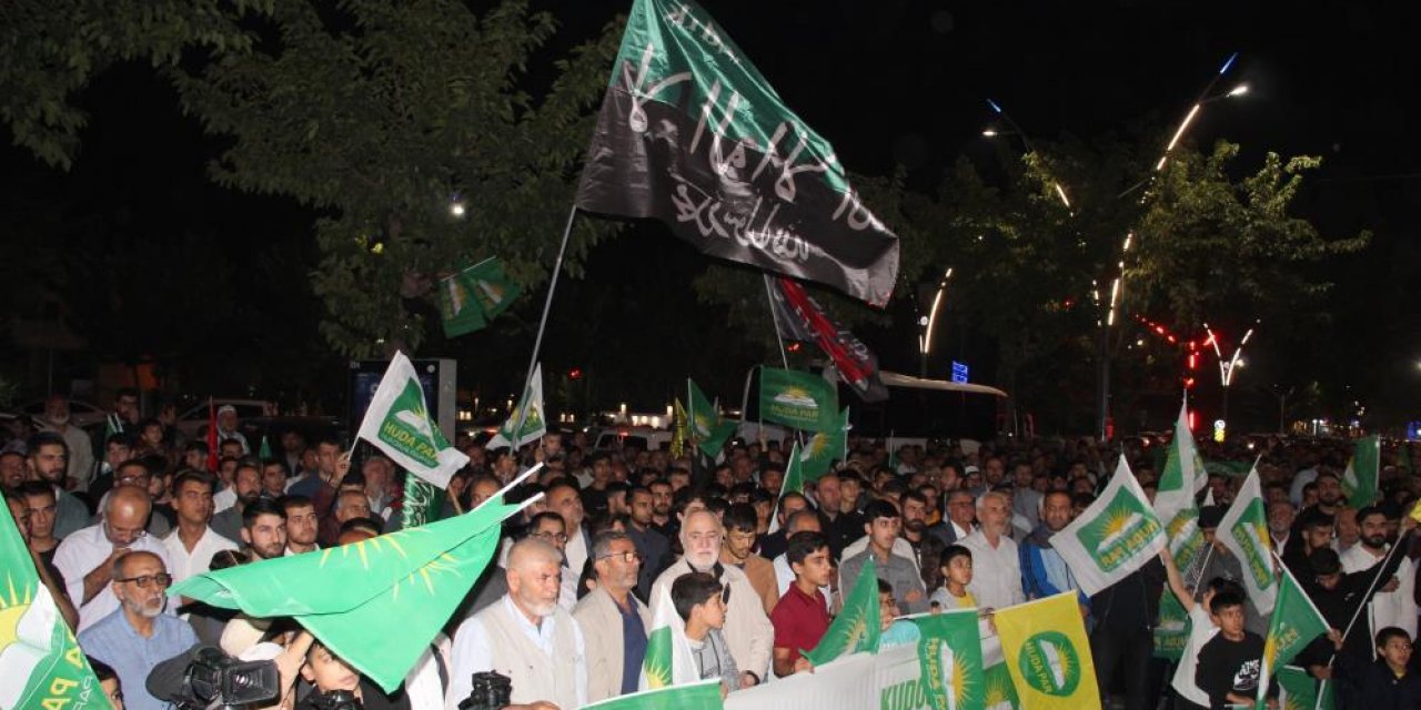 Batman’da Filistin'e destek açıklaması