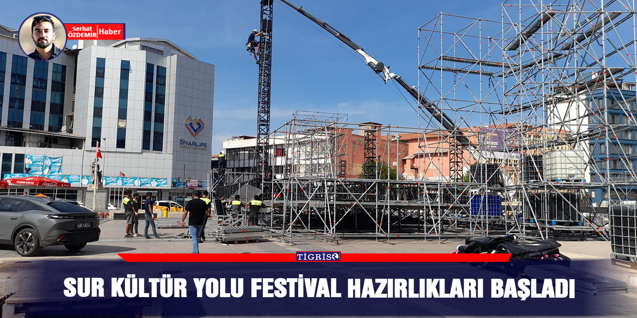 VİDEO - Sur Kültür Yolu Festival hazırlıkları başladı