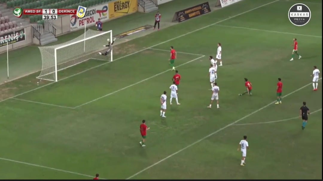 VİDEO - Amedspor 2-0 öne geçti
