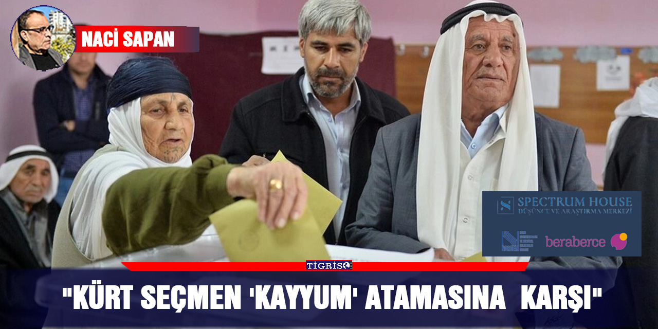 Kürt seçmen ‘Kayyum’ atamasına karşı