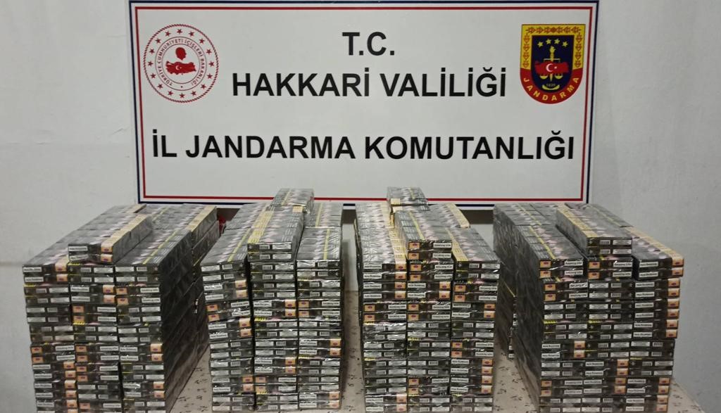 Hakkâri’de gümrük kaçacağı operasyonu