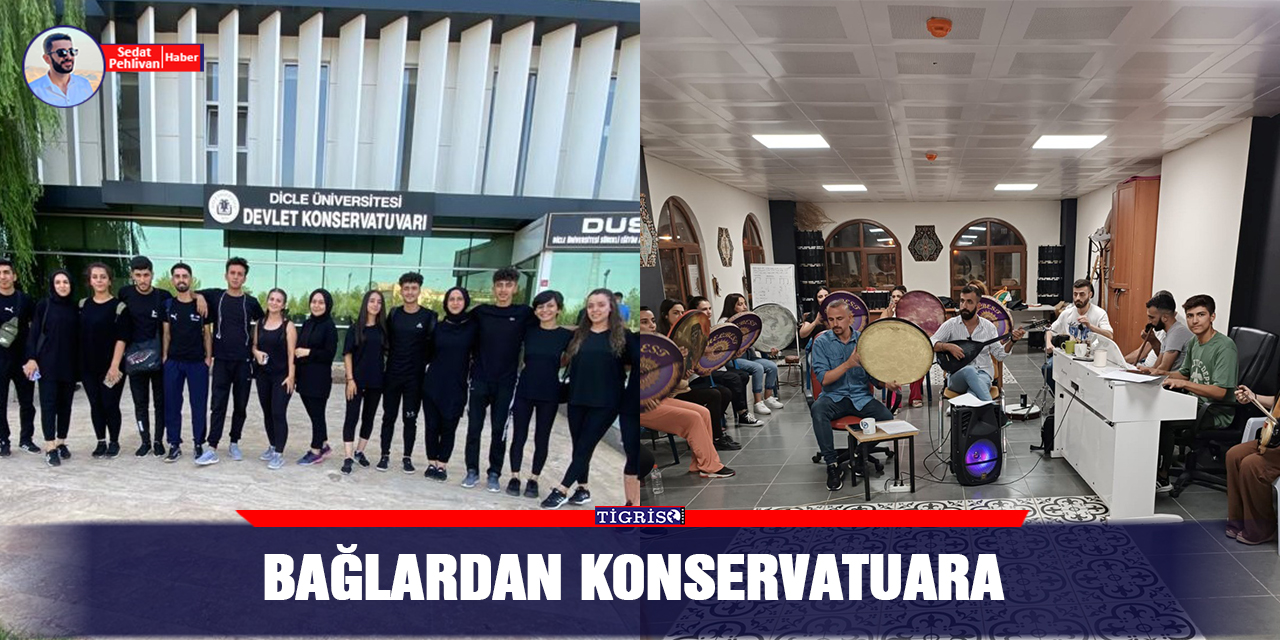Bağlar'dan konservatuara