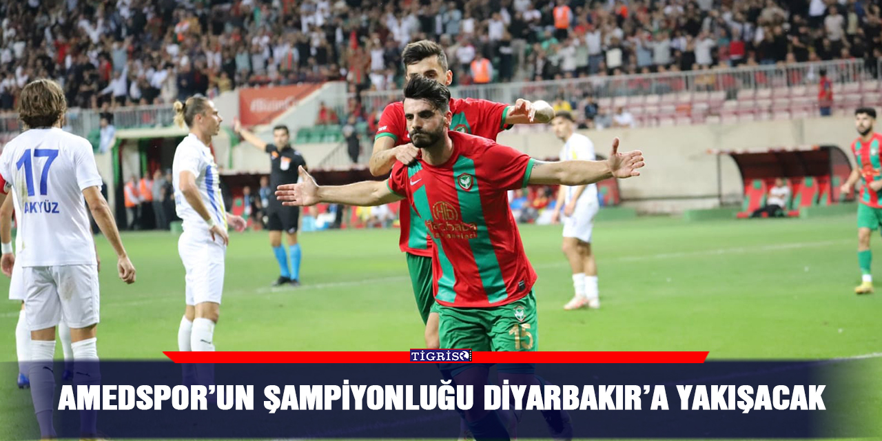 Amedspor’un şampiyonluğu Diyarbakır’a yakışacak