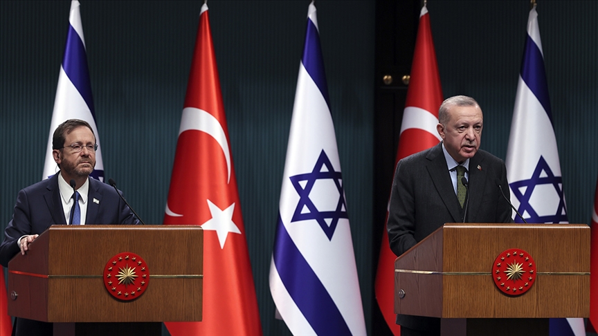 Cumhurbaşkanı Erdoğan, İsrail Cumhurbaşkanı ile telefonda görüştü
