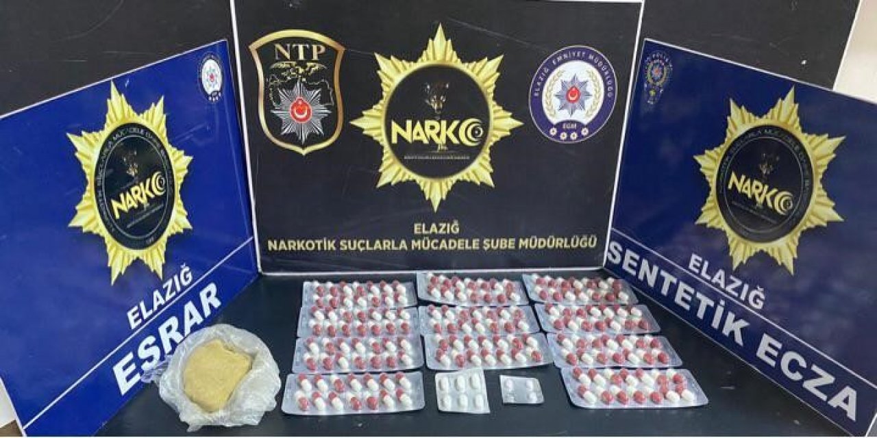 Elazığ’da uyuşturucu operasyonu