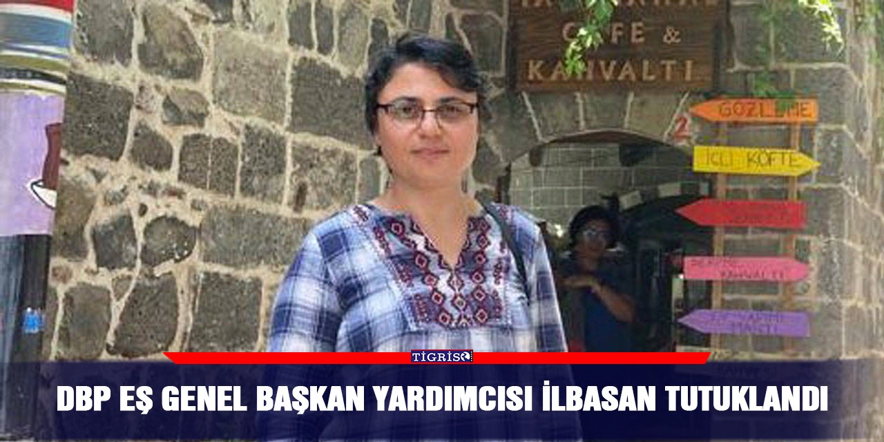 DBP Eş Genel Başkanı İlbasan tutuklandı